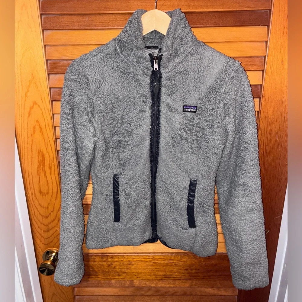 Patagonia Women’s Los Lobos Full-Zip Fleece Jacket Gray - size small - Picture 2 of 12